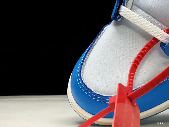 Cheap TBK 1 Off-White Jordan Blue UNC AQ0818-148 Powder Air 0413